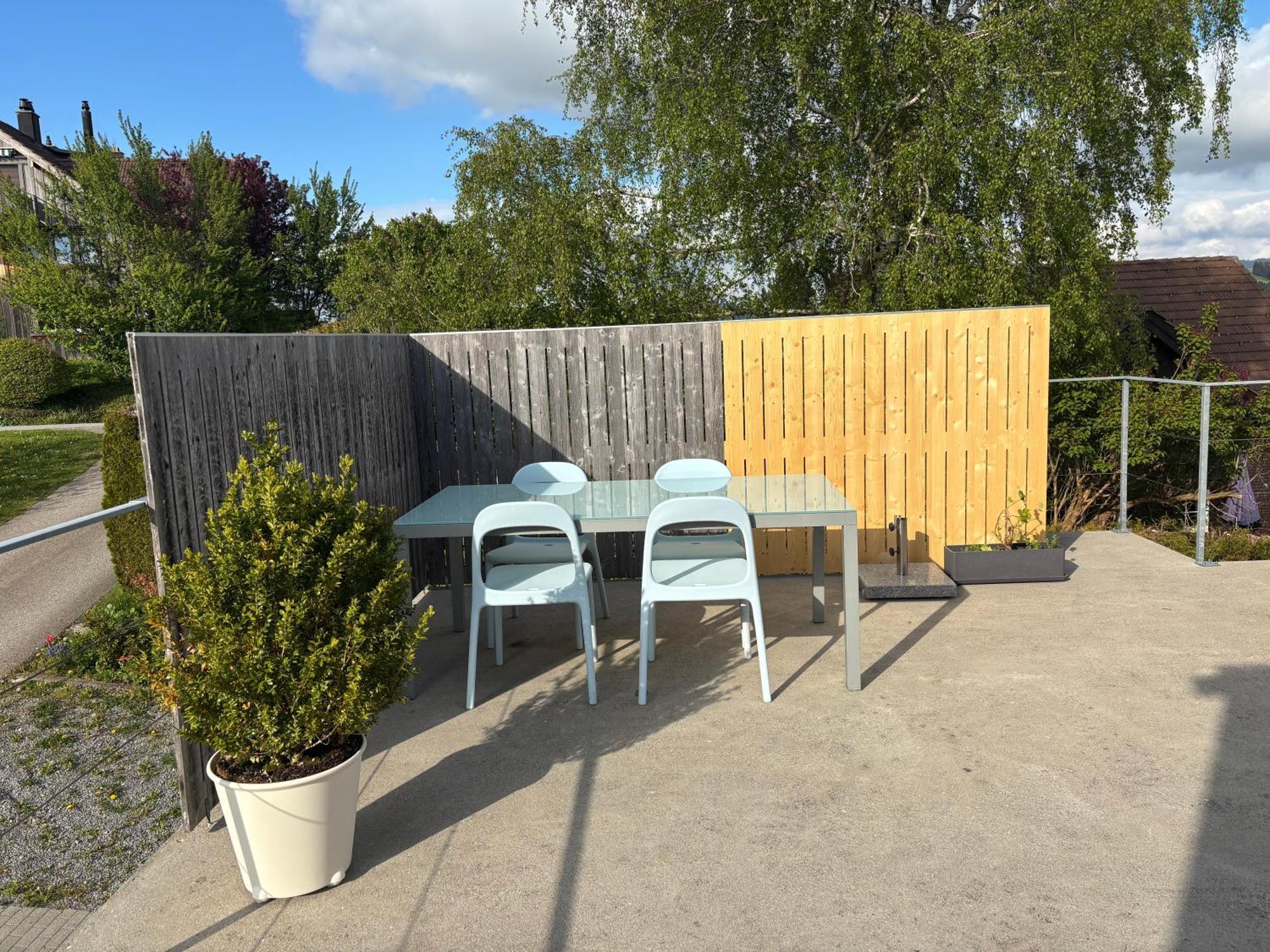 Appenzellerland, Ferienwohnung Mit Aussicht Haslen Eksteriør bilde
